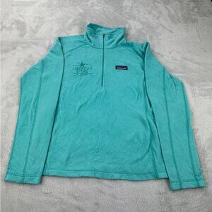 Patagonia Blue Fleece Quarter Zip Sweater - Women’s Size Small - 25420
